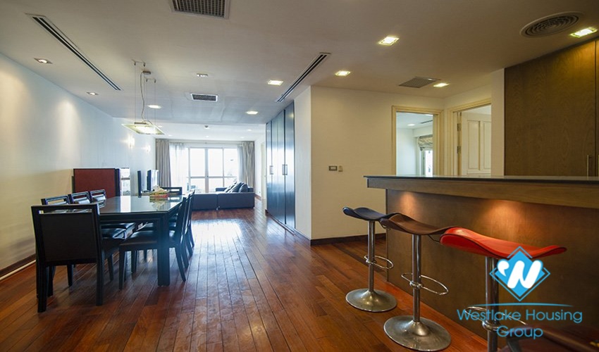 Fully furnished three bedroom apartment for rent